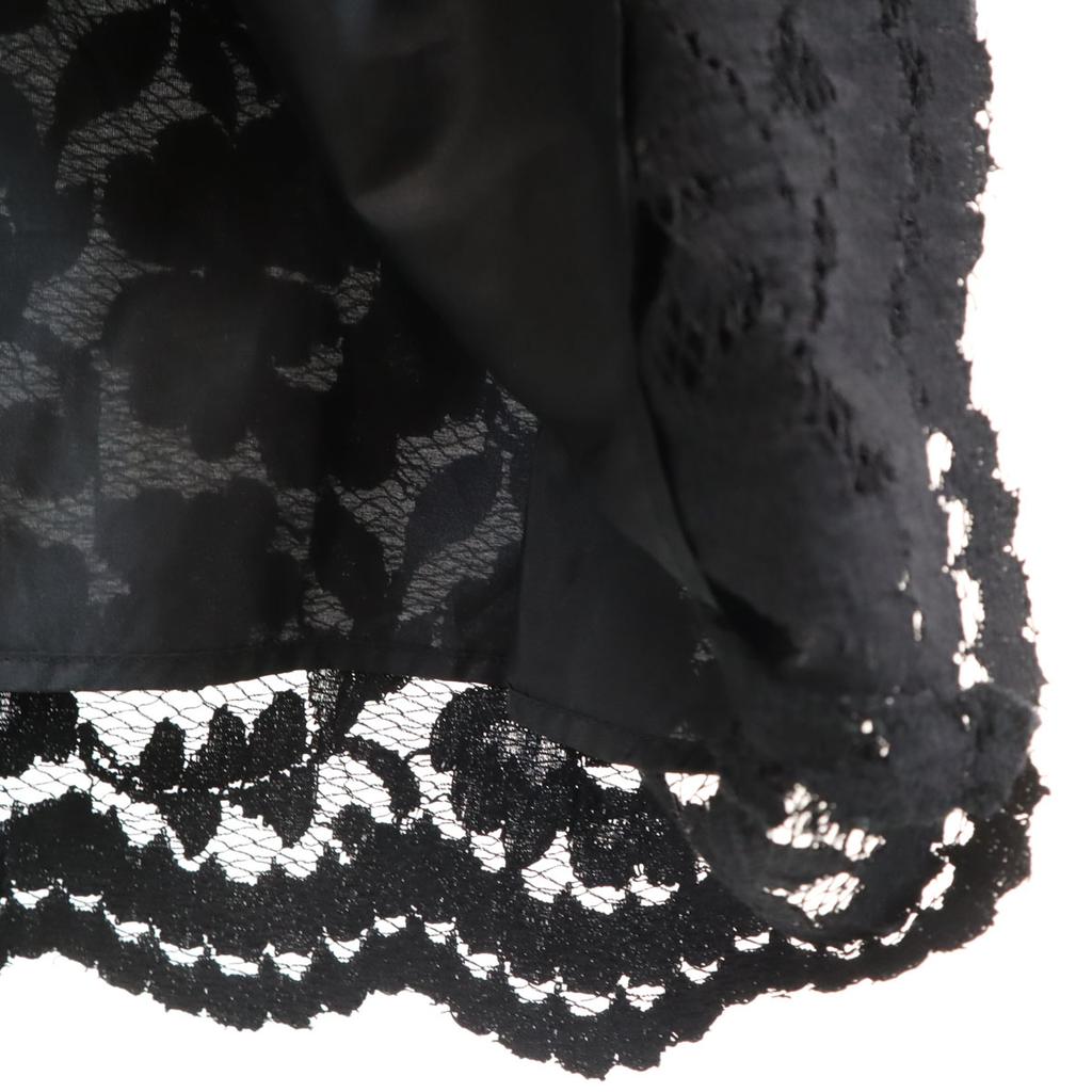 UNITED ARROWS Made In Japan Total Race Long Sleeve Knee-length Dress 40 Women Used