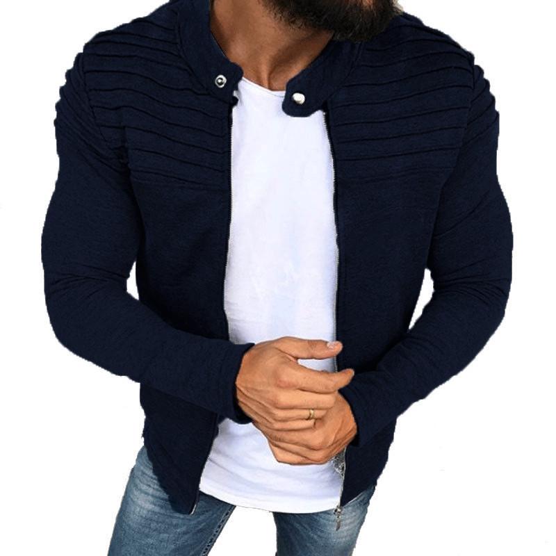 Men's Outdoor Casual Wrinkled Cardigan
