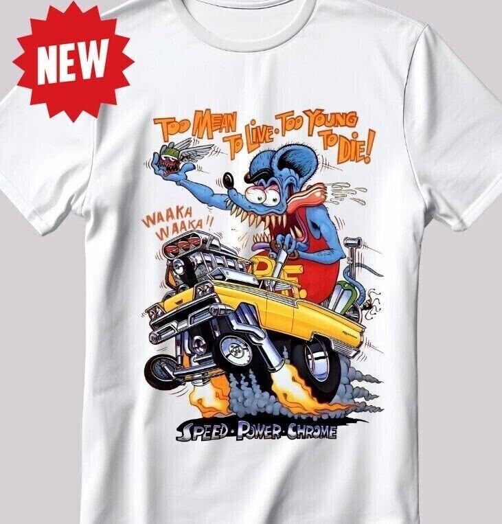 Ed Roth Rat Fink Short Sleeve T-shirt Gift For Family L