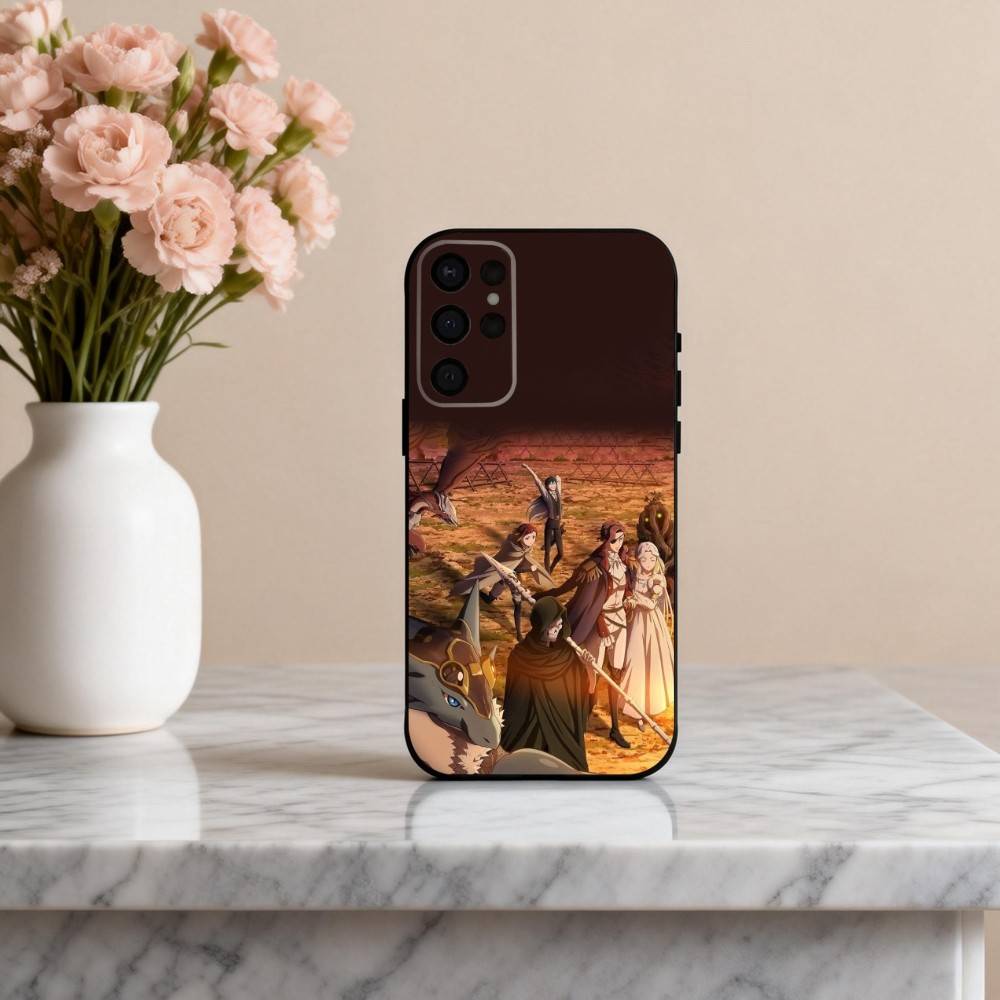 Light Novel I-Ishura-A Phone Case For Samsung S25,S24,S21,S22,S23,S30,Ultra,S20,Plus,Others Soft Black Cover