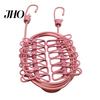Lightweight Drying Line Portable Clothesline with 12 Clips Heavy Duty Laundry Rope Bathroom Room Indoor Outdoor Camping Travel Clothes