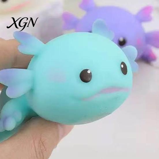 Salamander Decompression Toy Mini Stress Ball Soft Stretchy Cartoon Sensory Fidget Anxiety Relief Animal