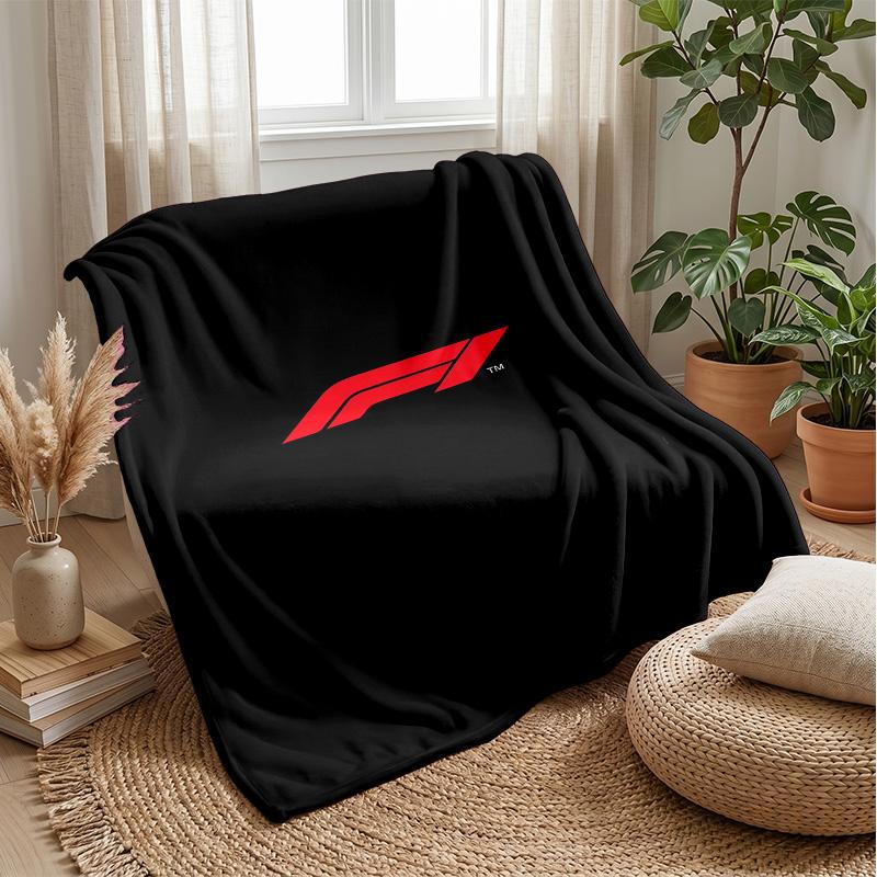 Coperta Morbida in Flanella Pile F1 Coperta Calda e Accogliente per Divano Letto Viaggio Uso in Tutte le Stagioni