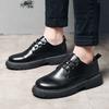 Fashion 2025 Summer New Business Low Cut Small Leather Shoes for Men's Youth and Leisure Shoes