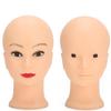 Mannequin  Makeup Training Practice Wig Hat Display Bald Mannequin  49cm