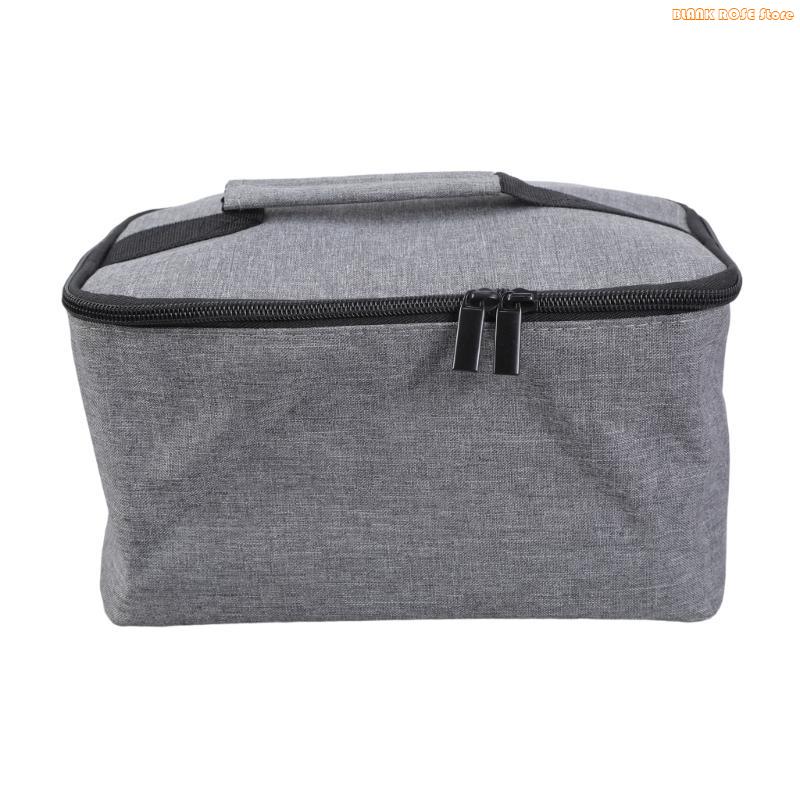 K1AE Durable Waterproof Mixer Storage Bag For 5/6/7/9 Speed Hand Mixer With Foil Lining And Carry Handle Mixer Organizers