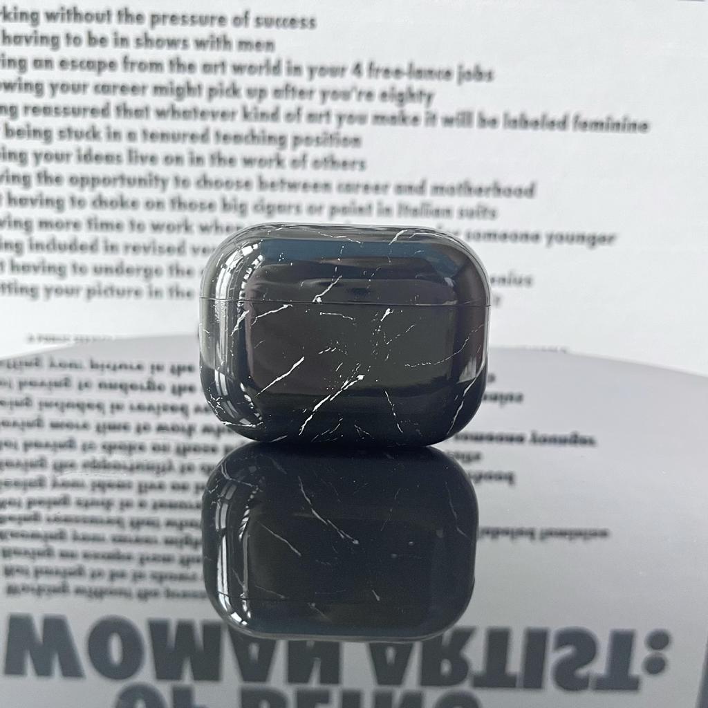 Marble Earphone Case for AirPodsPro2 Earphone Case PC All-inclusive Earphone Case