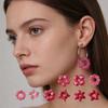 Five Petals Flower Earring Mould Crafted From Food Grade Silicone For Jewelry Crafting And Customes Creation
