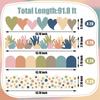 Boho Style Border Trim Bulletin Board 91.8 Ft Wall Bulletin Boards Bulletin Board Border