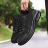 Summer Hollow Mesh Shoes Mesh Breathable Men's Shoes Thin Lightweight Casual Sports Shoes Large Size Thick-soled Travel Running Shoes