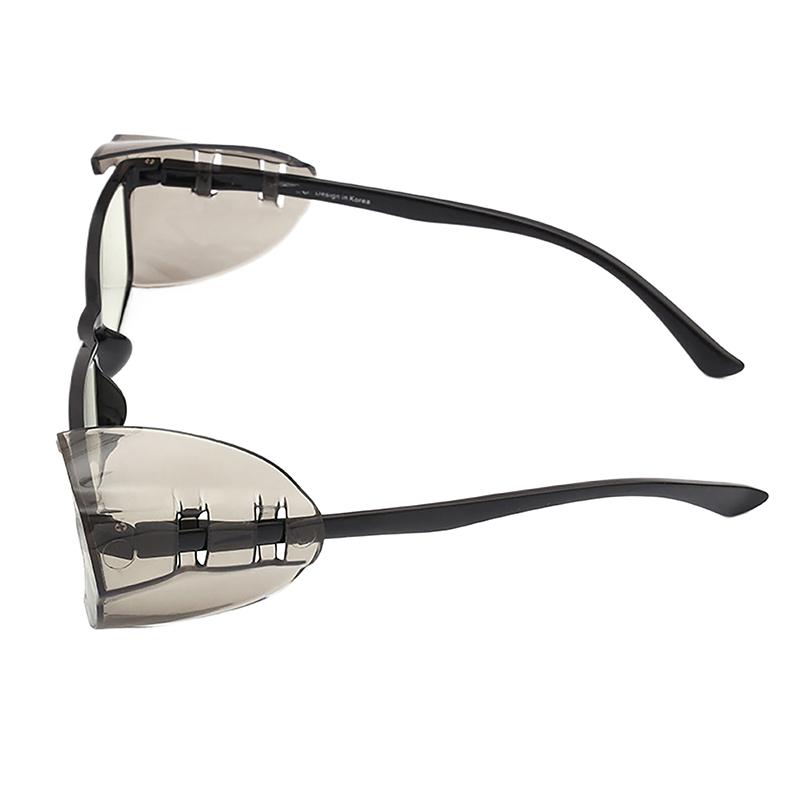 1 Pair Safety Eye Glasses Side Shields TPU Flexible Protector Flap Glasses Safe Protection Side Cover 12/17mm Fits All Size