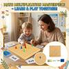 Multiplication Mnemonic Table, Math Game Learning Board, Children's Complete Set Of Three Dimensional Geometry Puzzle Toys
