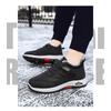 Winter New Durable and Comfortable Walking Shoes  Warm and Comfortable with Thickened Fleece Velcro Men's Snow Boots