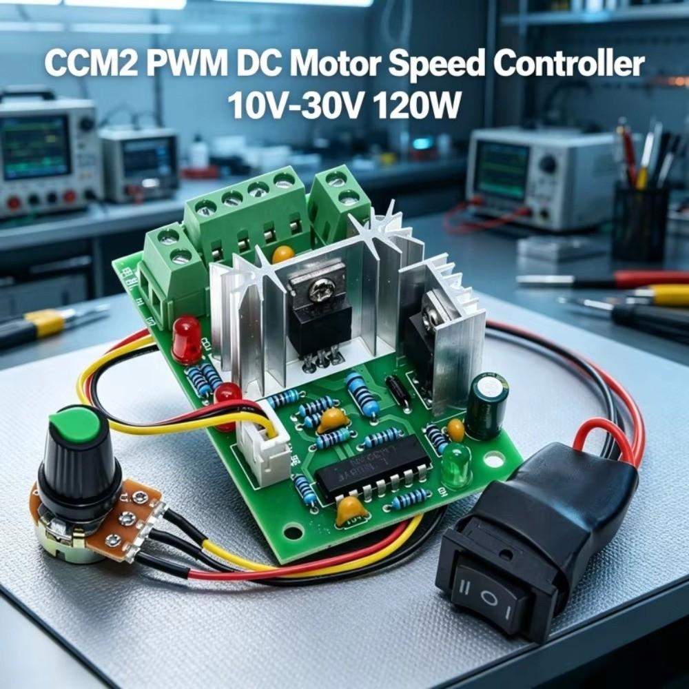 150W PWM Controller Module Positive Inversion Switch DC Motor Controller Power Tools Control