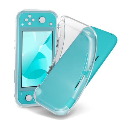 WHskyee Switch Lite Case Clear TPU Transparent Protective Soft Silicone TPU Fully Lightweight for Switch Lite Cover, Case, Anti-Yellowing, Thin,