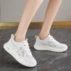 CRLAYDK Summer Women's Lightweight Tennis Walking Shoes Breathable Casual Sneakers Comfort Lace-up Sports Mesh Stylish Trainers
