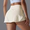 New Style Two-Piece Nude Slimming Pocket Tennis & Yoga Skort - Sun Protection & Cool Feel