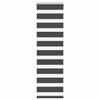 VidaXL Store Zèbre Noir 55x100 Cm Largeur Du Tissu 50,9 Cm Polyester, Store À Enrouleur Zébré, Store Zébré Pour Fenêtre, 4014200