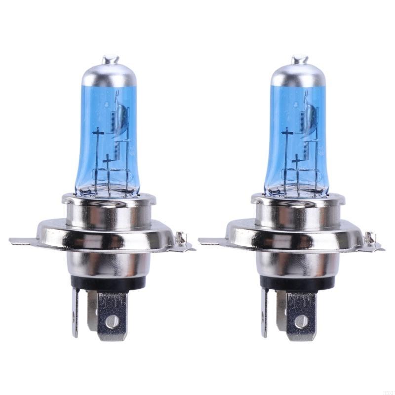 

2025 Новые 2 шт. Автомобильная Грузовая Фара Противотуманная Лампа Лампочка 12V H4 55W Белая Светодиодная Галогенная Лампочка Замена Автомобильные Осветительные Аксессуары синий