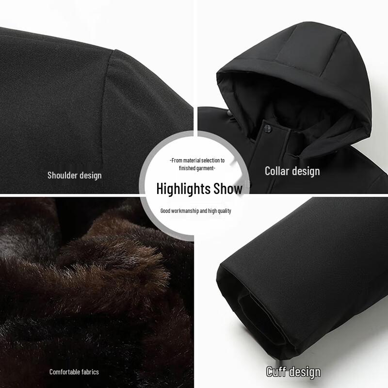 TUCANO Men's Winter Hooded Padded Jacket