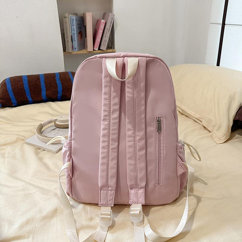 Schoolbag Milk Huhu Girl School Bag Japanese Ins College Style Elementary School Student Backpack Women's Casual Versatile Shopping Small Backpack