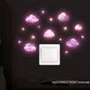 Glow-In-The-Dark Self-Adhesive Switch Sticker Removable Wall Decal for Bedroom Living Room Home Decor Night Light Switch Marker