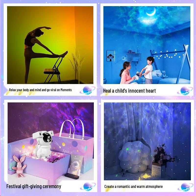 KODENOR Astronaut Starry Sky Projector Lamp