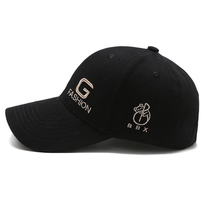 2021 new men's baseball cap embroidered sun hat versatile sun hat personalized sun hat spring and autumn fishing hat