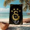 Galatasaray Fashion Beach Towel: Ideal for Summer Adventures Soft, Absorbent and Quick Drying Suitable for Swimming and Bathing