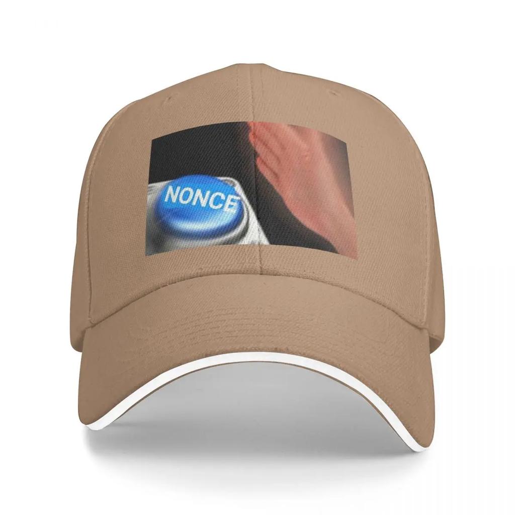 Nonce Button Meme Joke Joke Meme Novelty item Best SellerJoke Meme Novelty item Best Seller Baseball Cap
