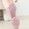 Yoga Socks Children's Solid Color Mid Tube Socks Silicone Anti Slip Professional Indoor Fitness Pilates Sports Socks Floor Socks