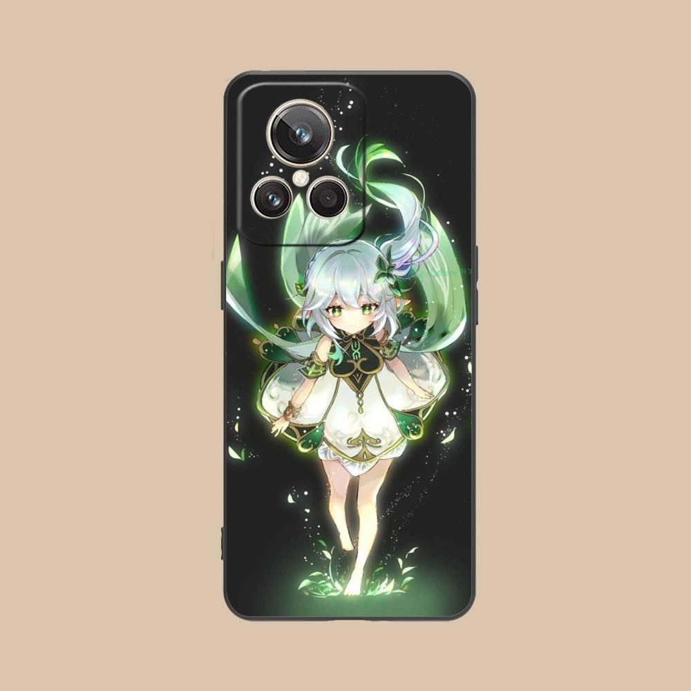 

Game GI Nahida Matte TPU Mobile Phone Case for Realme GT 8 Neo Pro C75 73 71 C67 65 C55 53 C35 31 C20 15 Colorful Cover realme C15
