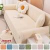 Jacquard Sofa Slipcover for Living Room Stretch Sofa Cover Kids Pets Friendly Anti Slip Thickened Slipcover Furniture Protecto