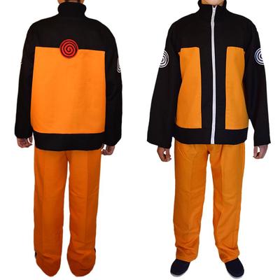 Naruto Uzumaki Erwachsenen Cosplay Kostüm - Anime Ninja Zweidimensionale Halloween-Verkleidung
