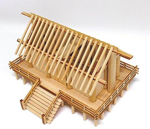 Woody Joe 1/150 Shinmei-zukuri Shrine Wooden Model Assembly Kit