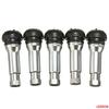 5 Stück Reif ventile Passend für Standard 11mm Felgenloch Auto Chromlegierung Kupfer Tubeless TR414 Gummi Rad Reifen ventil Staubkappe TPMS