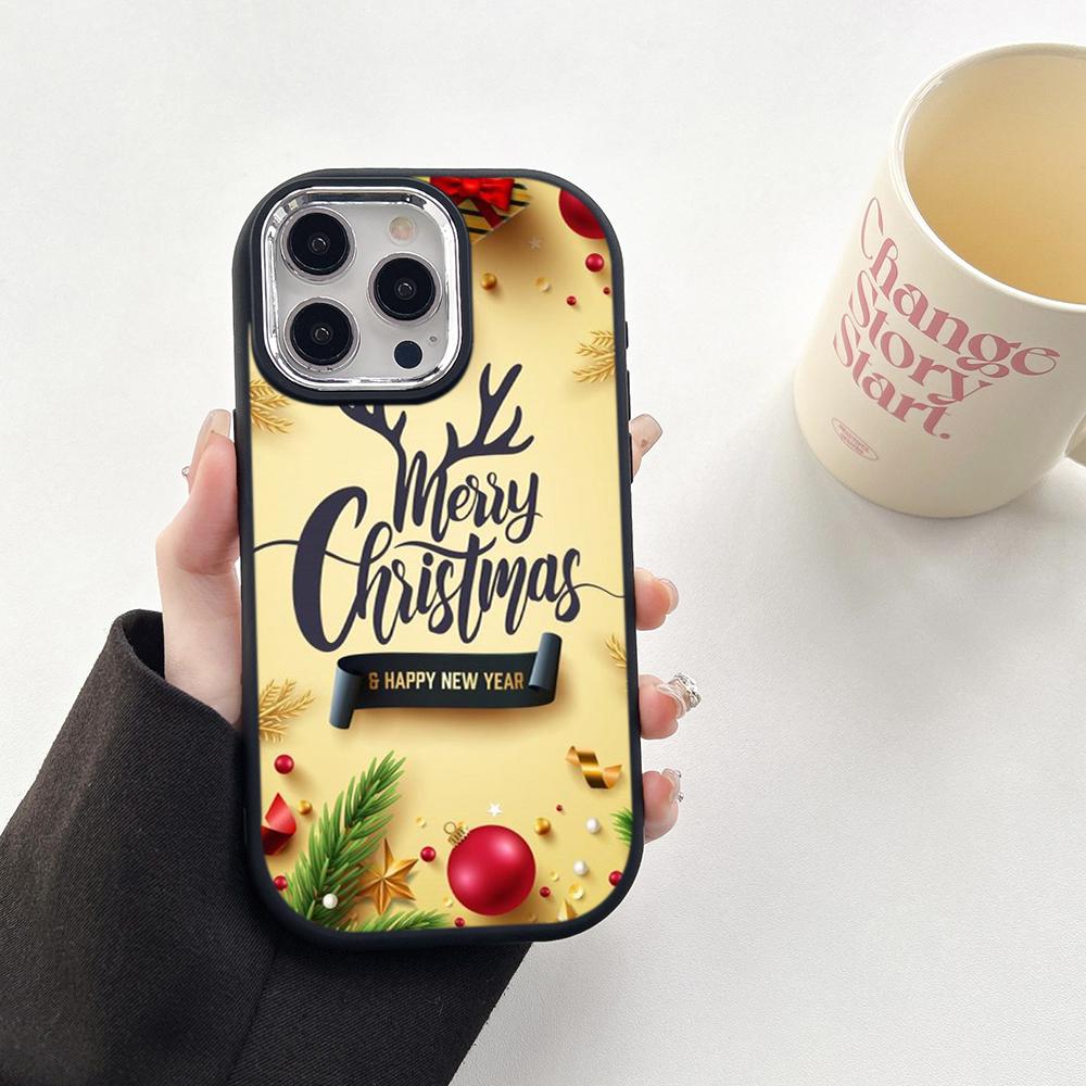N118 Новогодний Веселый Рождественский дизайн Мягкие чехлы для телефонов Samsung S24 S23 — фото 10