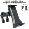 Phone Hold for Scooters Secure & Easy To Use Phone Stand 360 Rotatable Phone Support Hand Motorcycle Phone Mount Gift