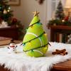 Yousheng Ball Christmas Tree Ornament Fun Football Xmas Tree Decoration Basketball Tree with Golden Star Topper for Festive Holiday Decor