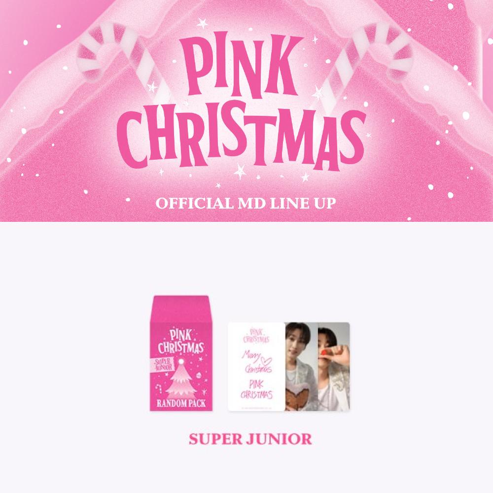 

SMTOWN Розовый рождественский случайный набор SUPER JUNIOR ver.