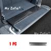 For ZEEKR 9X 2025 2026 Car Rear Guard Plate Trunk Protective ABS Carbon fiber Pattern Cover Interior Accessories