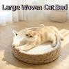 Cotton Rope Cat Scratching Board Wear-Resistant Pet Sofa Bed Large Woven Cat Bed  Play Exercise