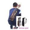 Large Capacity Outdoor Hunting Back Arrow Quiver Archery Bow Arrow Holder Belt Bag