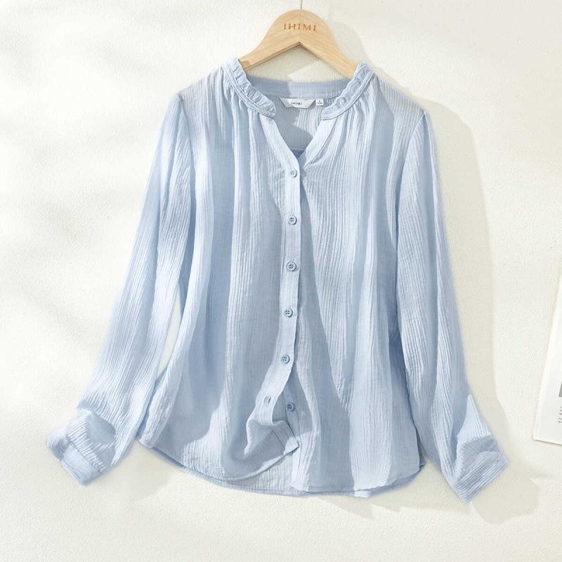2026 Spring Women s High-End Long-Sleeve French Shirt XL