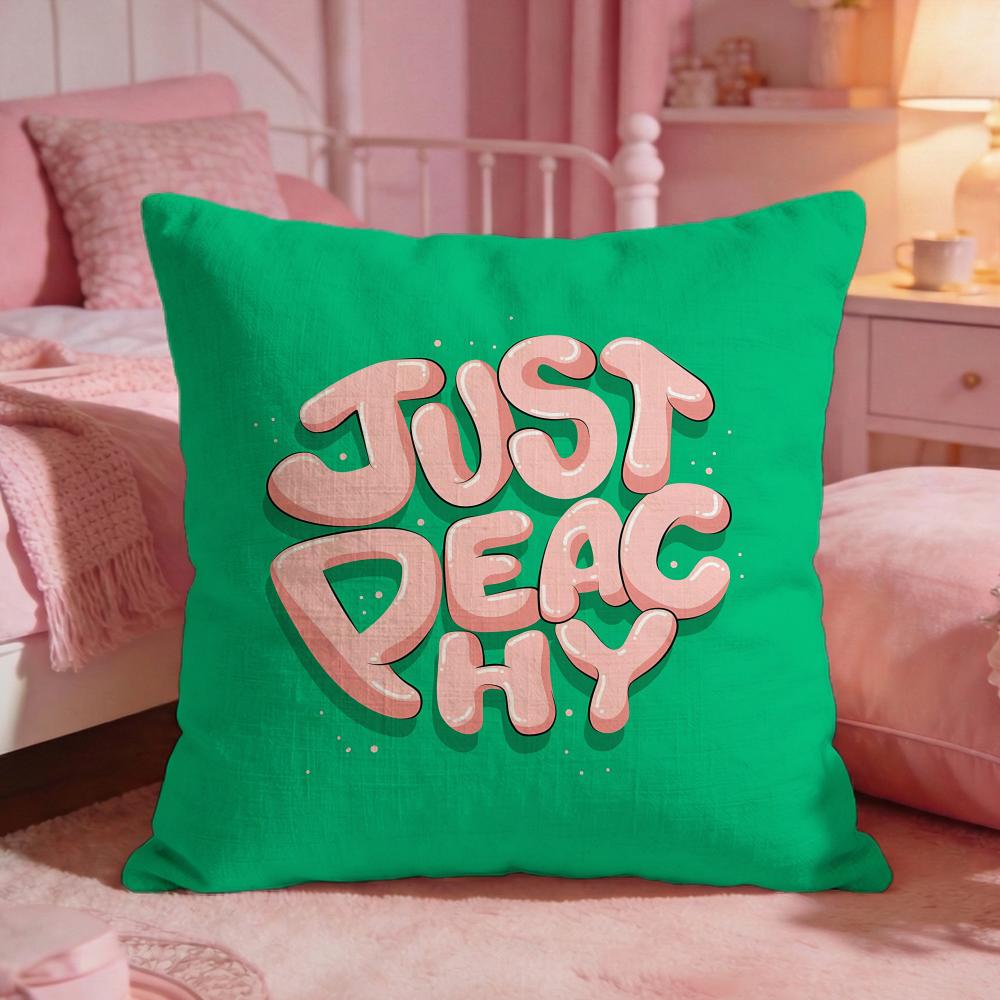 MMotivational QuoteS Cushion Cover Premium Comfort Reversible Pillow Cove Two In One Design for Any Room Car Interior
