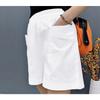 Cotton Sports Shorts Women's Summer Loose High-waisted Casual Wide-leg Five-point Pants