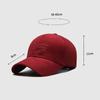 Damen Baseballkappe Retro Sonnenschutz Kappe Herren Große Kopf Kappe Sonnenhut