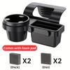 4-in-1 Car Window Organizer - Clip-On Cup Holder & Phone Mount SD-1524(1 pack)
