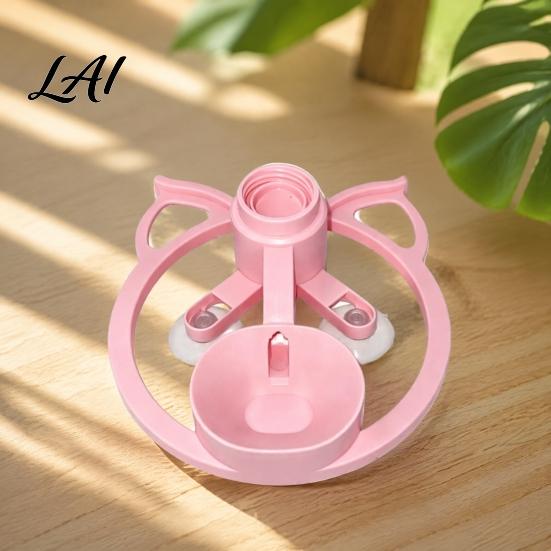 Indoor Cat Water Station Automatic Dispenser Bottle Adapter Pet Dispenser with Suction Cups Hydration System Non-Slip Portable Drinking for
