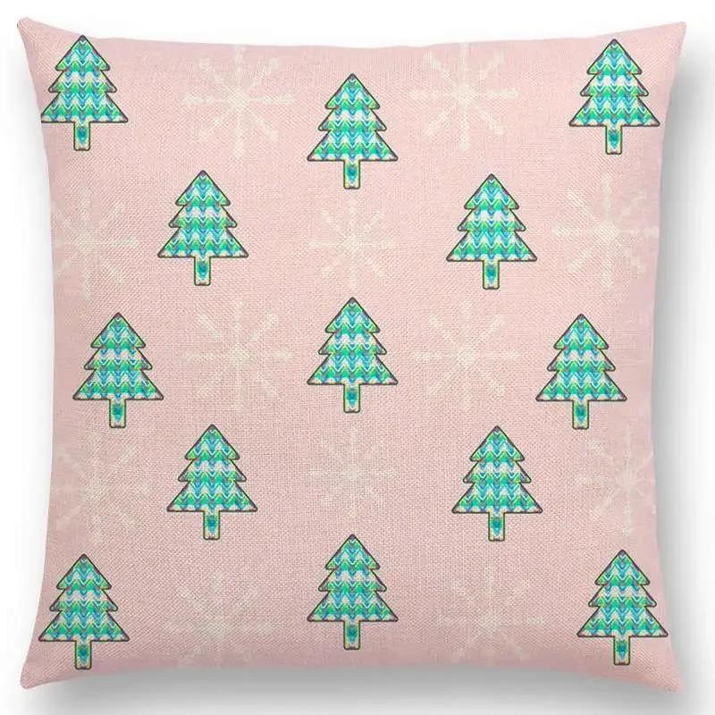 Newest Floral Sofa Pillow Case Geometric Landscape Tropical Joy Mandala Flowers Squares Arrow Cushion Cover